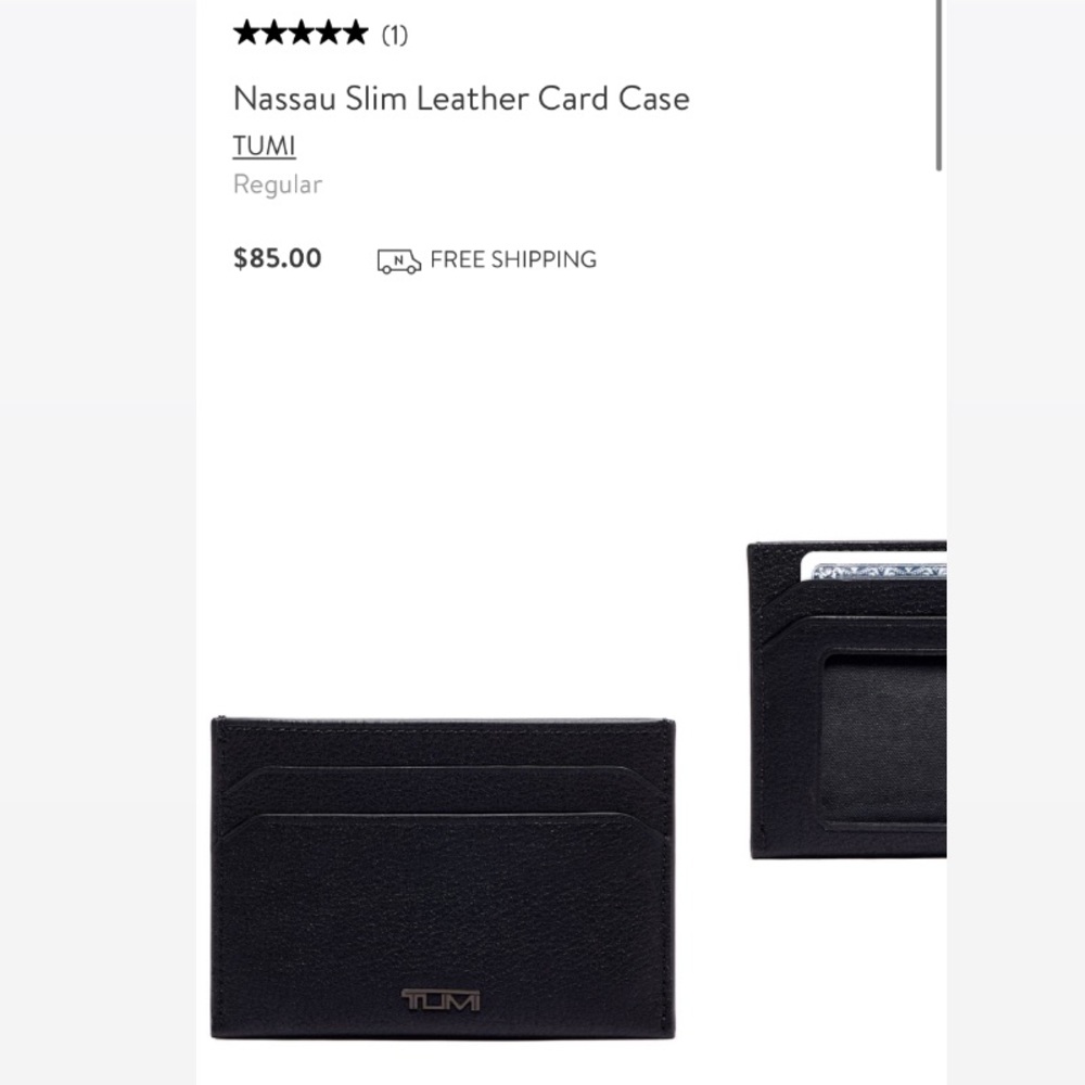 TUMI card holder